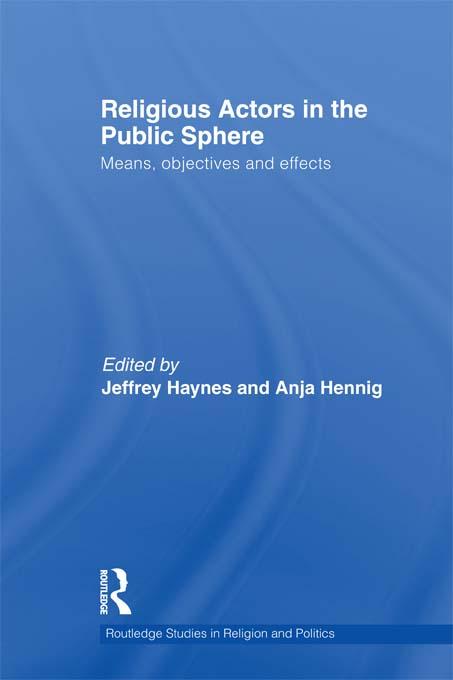 Religious Actors in the Public Sphere