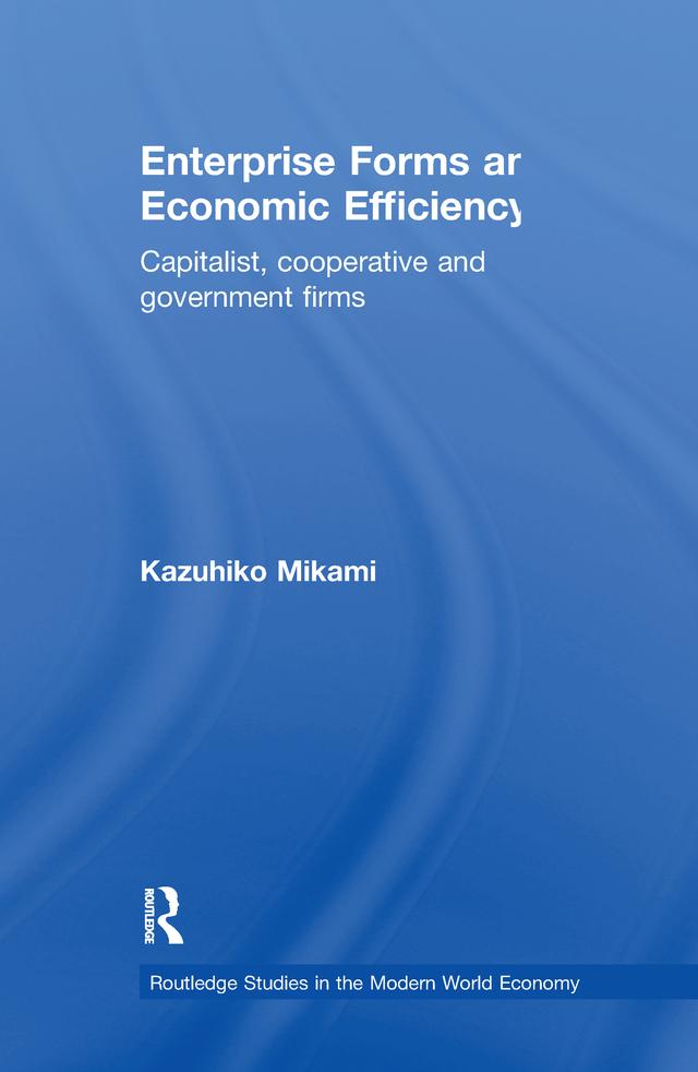 Enterprise Forms and Economic Efficiency by Kazuhiko Mikami