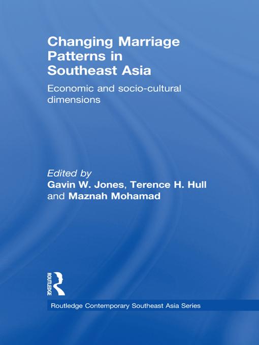Changing Marriage Patterns in Southeast Asia by Gavin W. Jones, Maznah Mohamad, Terence H. Hull