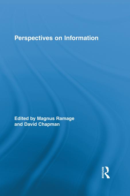 Perspectives on Information by David Chapman, Magnus Ramage