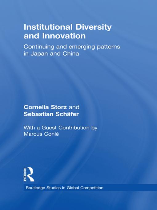 Institutional Diversity and Innovation by Cornelia Storz, Sebastian Schäfer