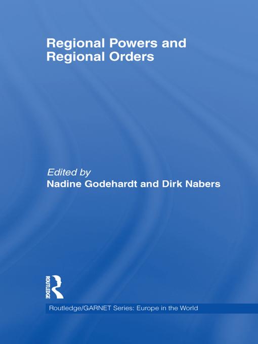 Regional Powers and Regional Orders