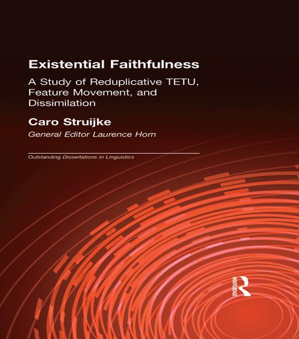 Existential Faithfullness by Caro Struijke, Laurence Horn