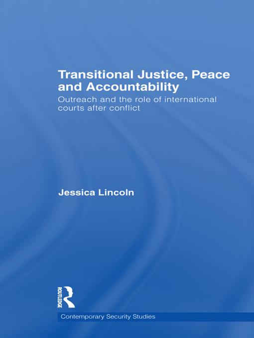 Transitional Justice, Peace and Accountability