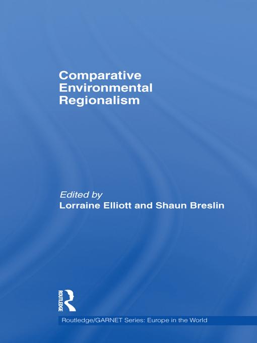 Comparative Environmental Regionalism