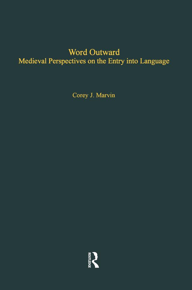 Word Outward by Corey J. Marvin
