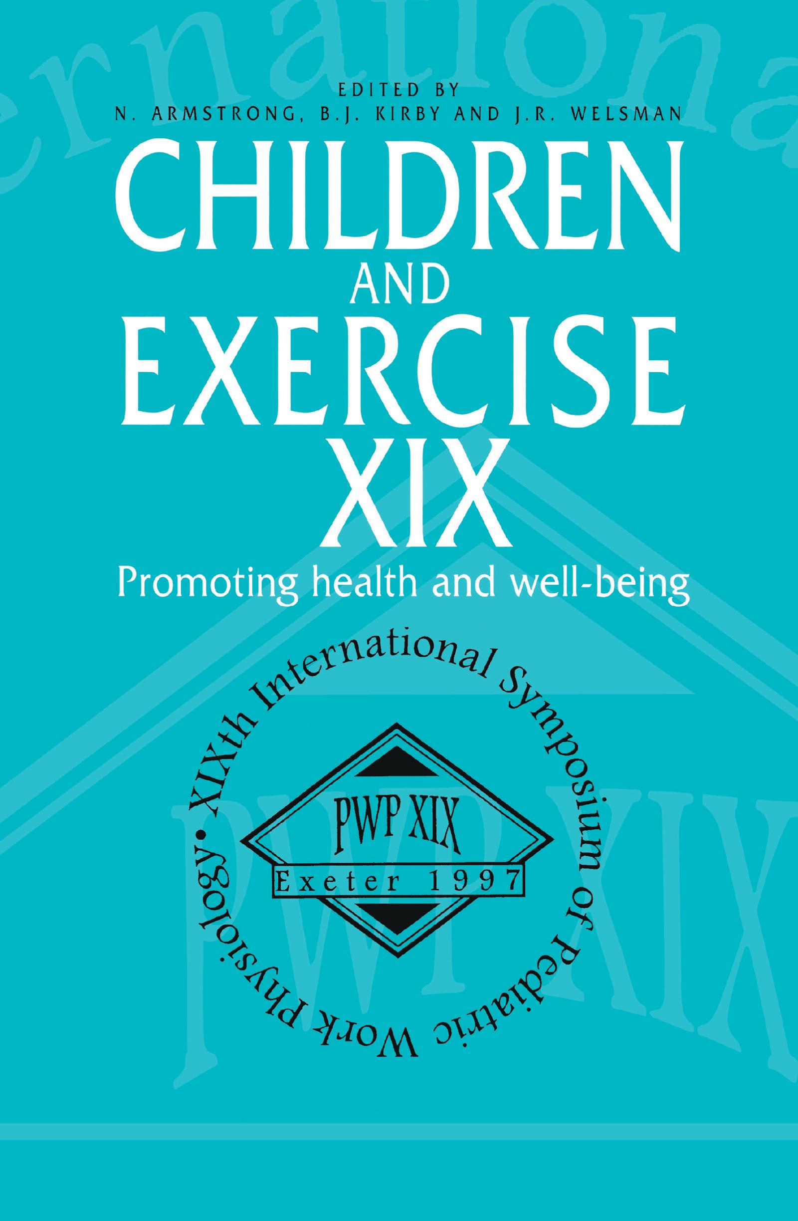 Children and Exercise XIX