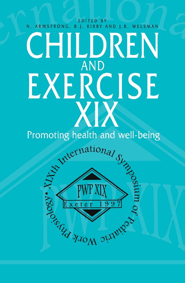Children and Exercise XIX by N. Armstrong