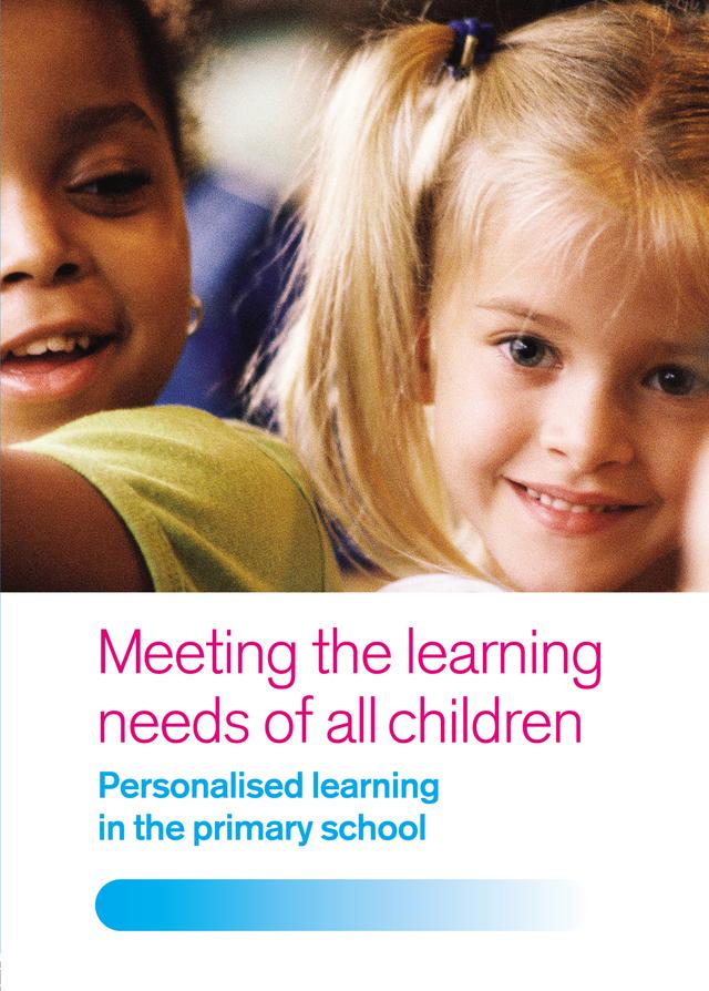 Meeting the Learning Needs of All Children by Joan Dean