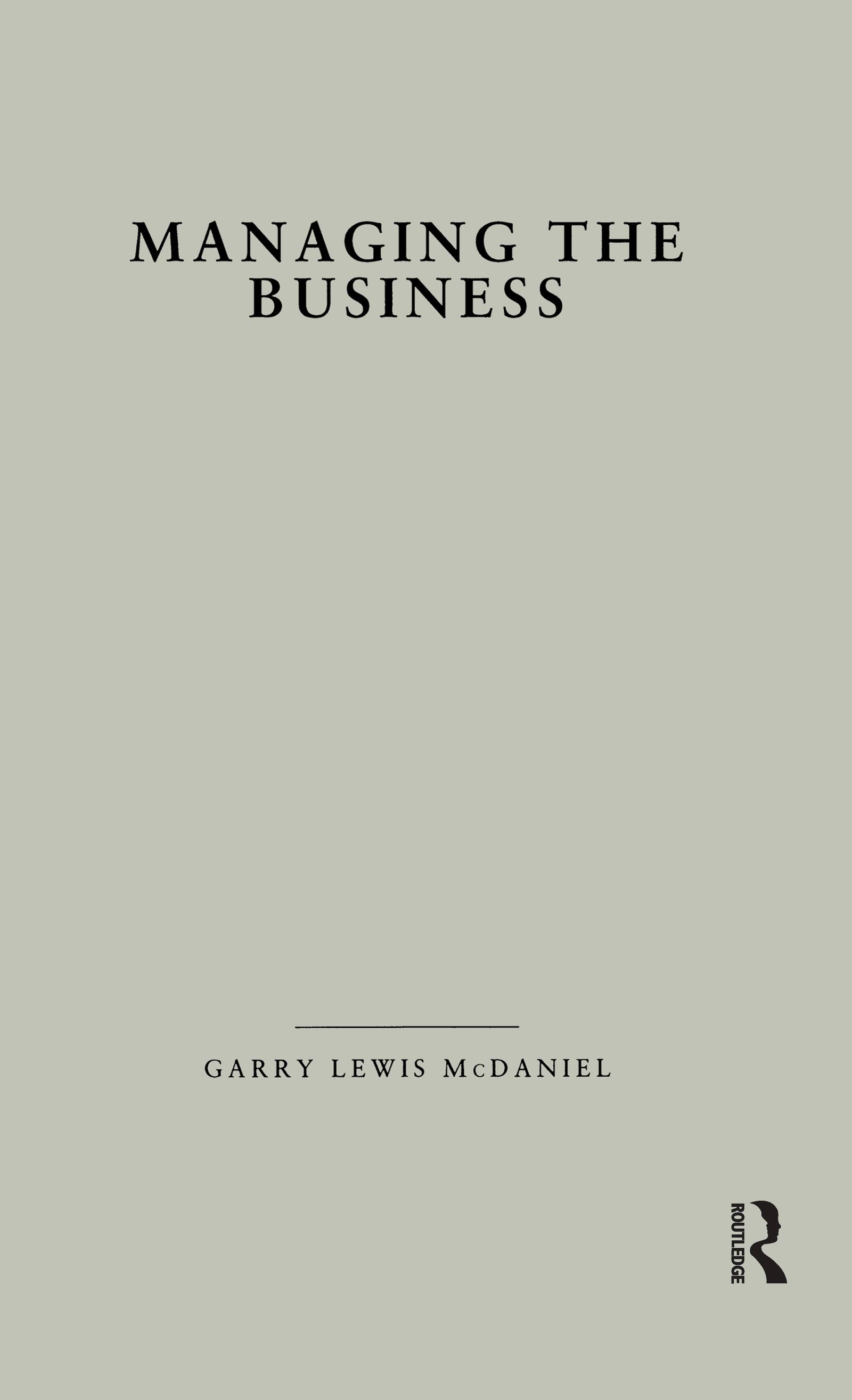 Managing the Business