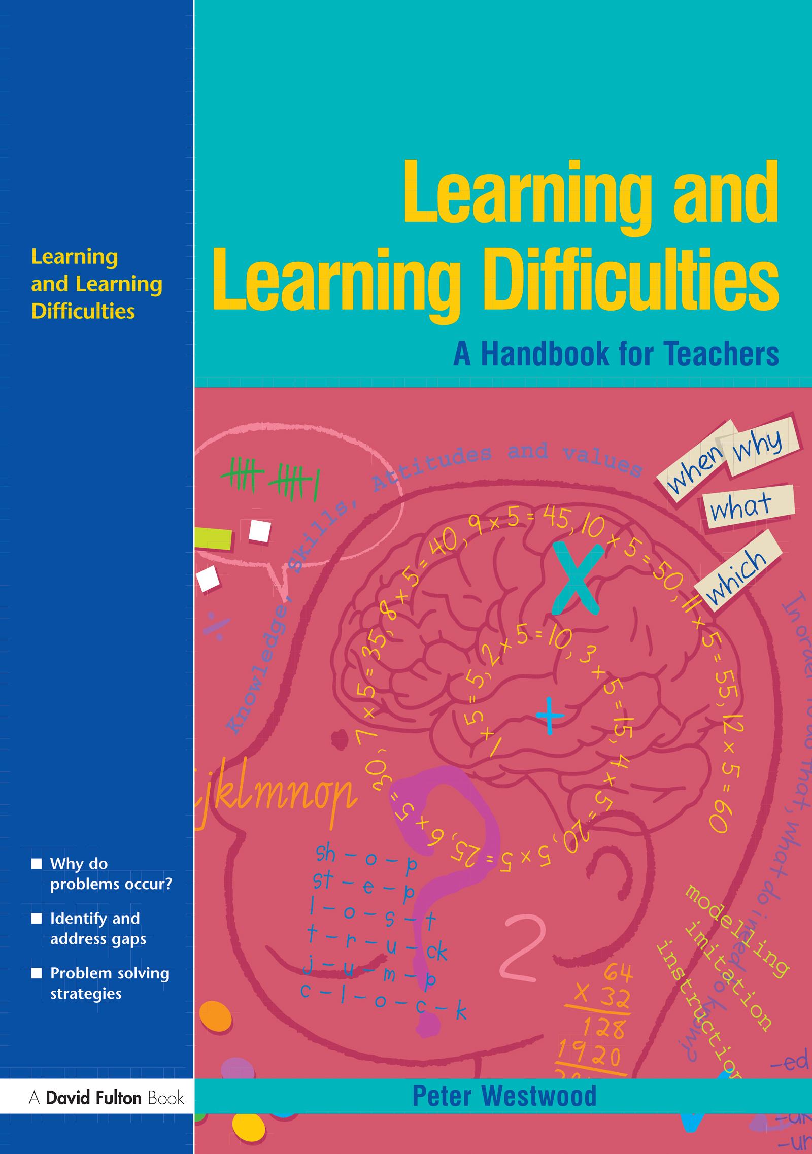 Learning and Learning Difficulties