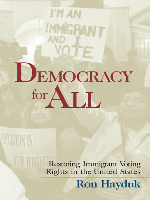 Democracy for All by Ron Hayduk