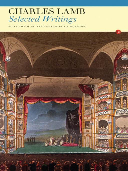 Charles Lamb by Charles Lamb, J. E. Morpurgo