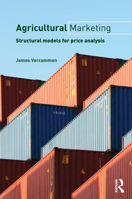 Agricultural Marketing by James Vercammen