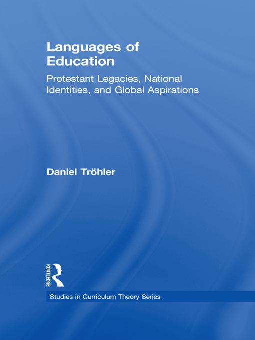 Languages of Education by Daniel Tröhler