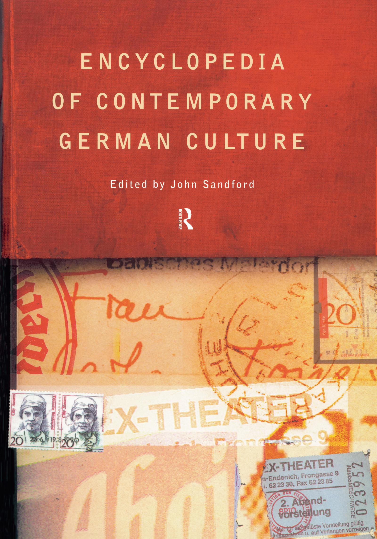 Encyclopedia of Contemporary German Culture