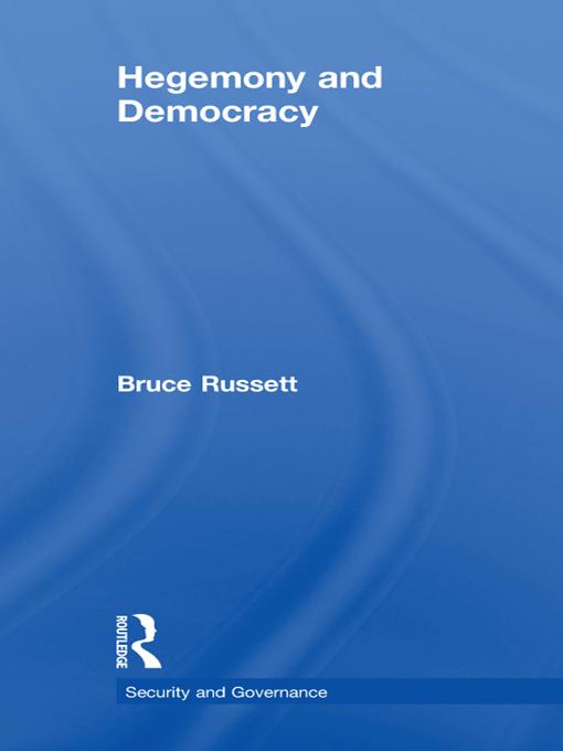 Hegemony and Democracy by Bruce Russett