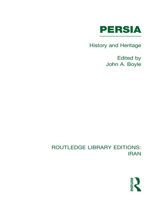 Persia (RLE Iran A) by John Boyle