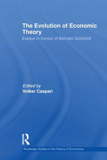 The Evolution of Economic Theory