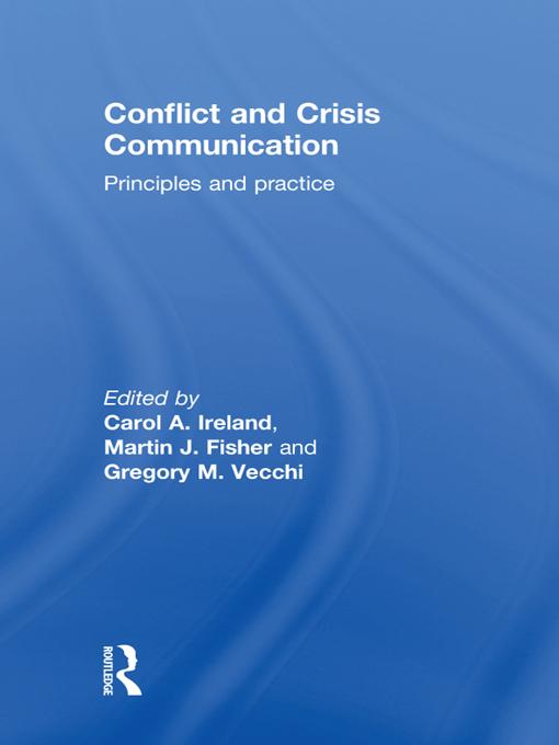 Conflict and Crisis Communication