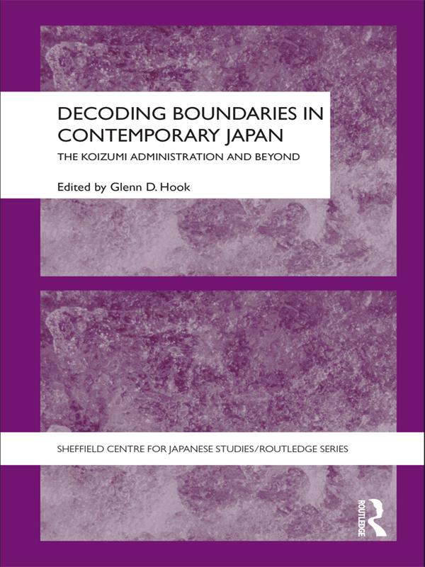 Decoding Boundaries in Contemporary Japan by Glenn Hook