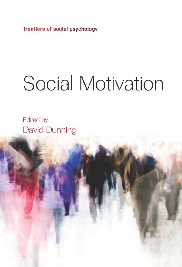 Social Motivation by David Dunning