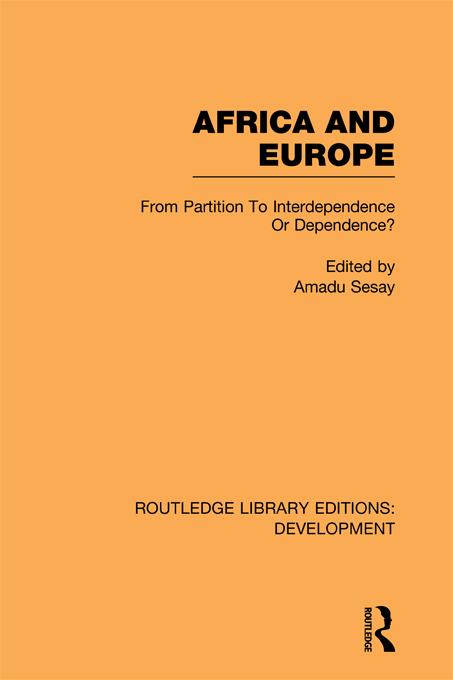 Africa and Europe by Amadu Sesay