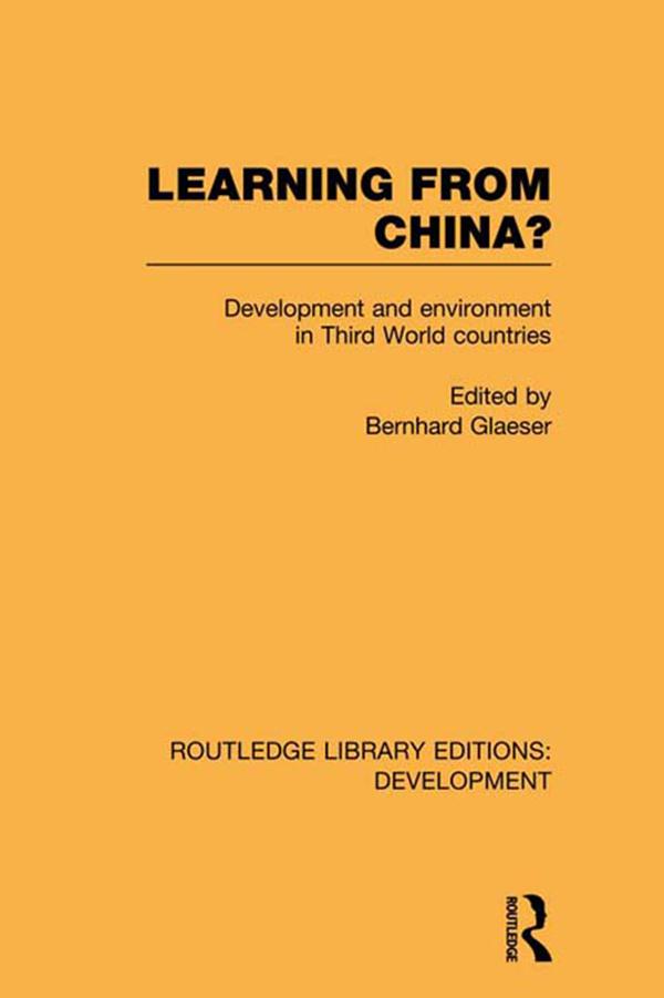 Learning From China? by Bernhard Glaeser