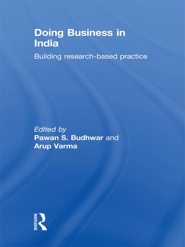 Doing Business in India by Arup Varma, Pawan S. Budhwar