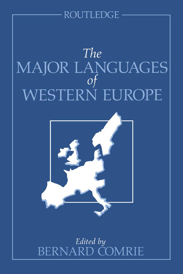 The Major Languages of Western Europe by Bernard Comrie