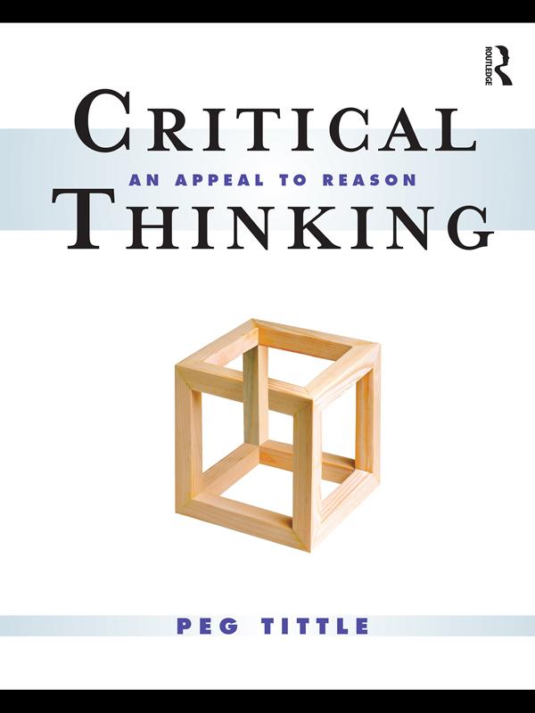 Critical Thinking by Peg Tittle