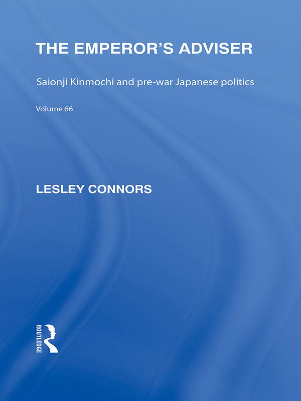 The Emperor's Adviser by Lesley Connors