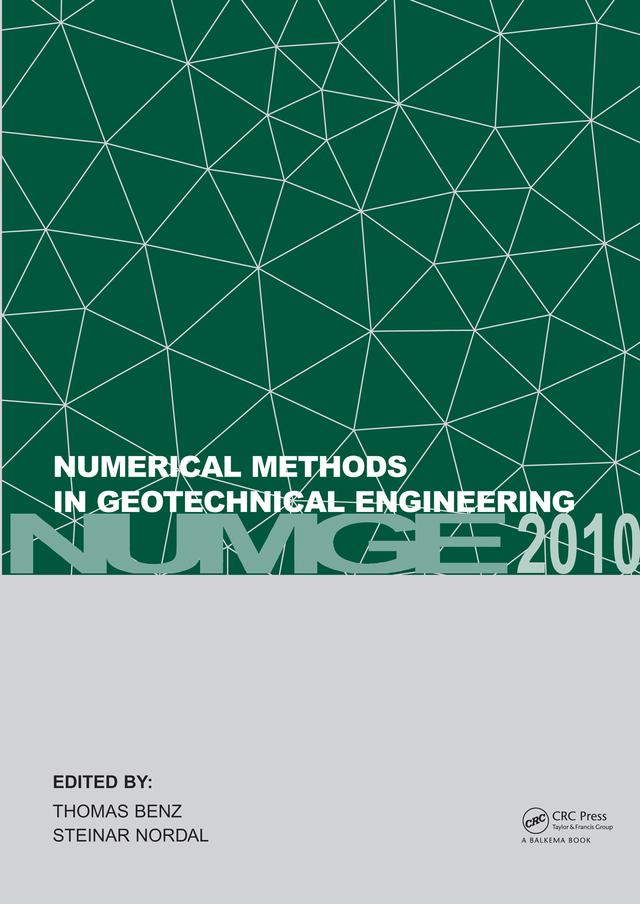 Numerical Methods in Geotechnical Engineering by Steinar Nordal, Thomas Benz