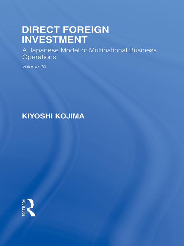 Direct Foreign Investment