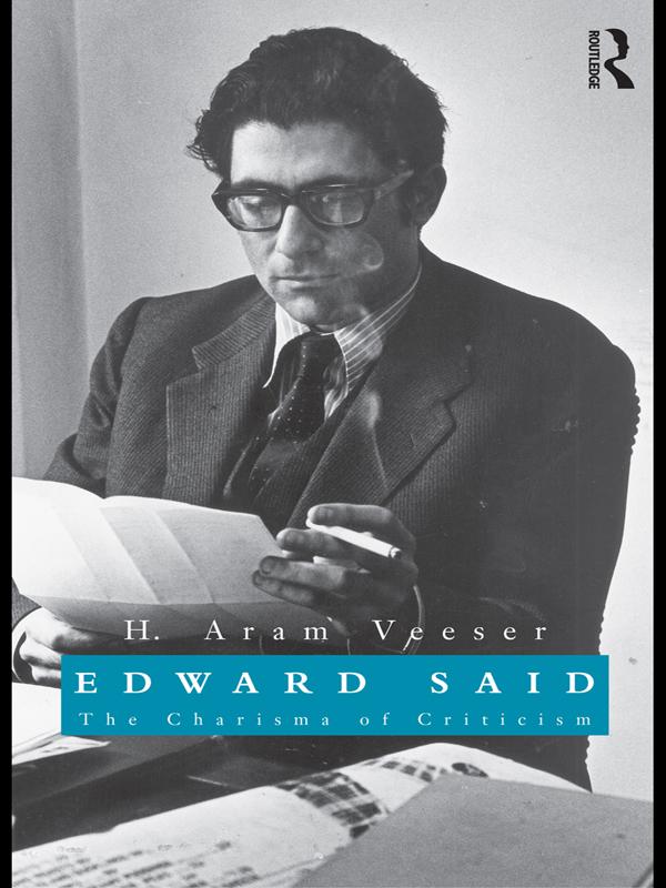 Edward Said by H. Aram Veeser
