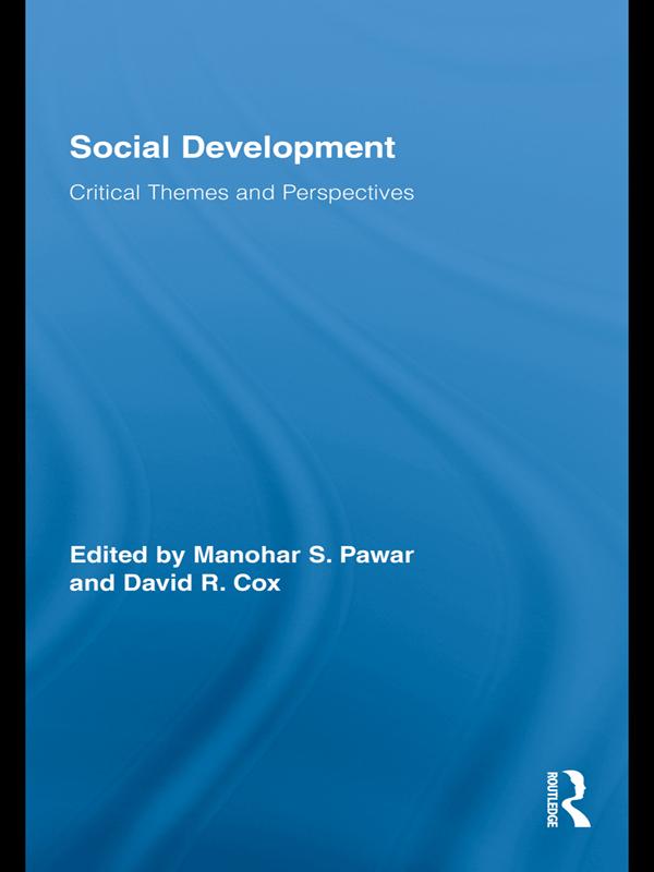 Social Development by David R. Cox, Manohar S. Pawar