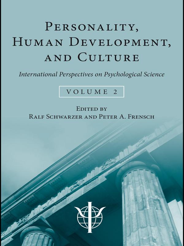 Personality, Human Development, and Culture by Peter Frensch, Ralf Schwarzer