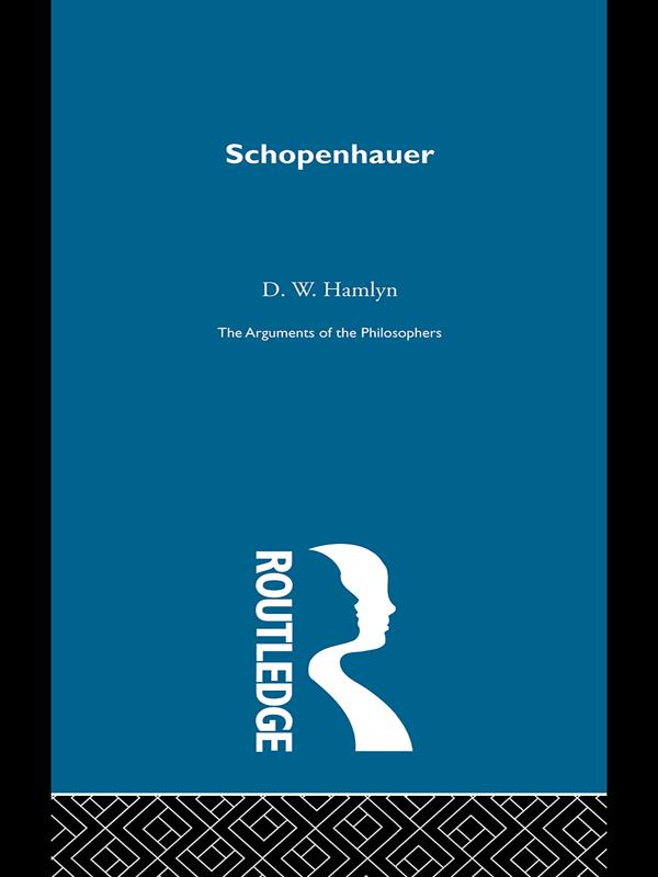 Schopenhauer - Arg Phil by Hamlyn