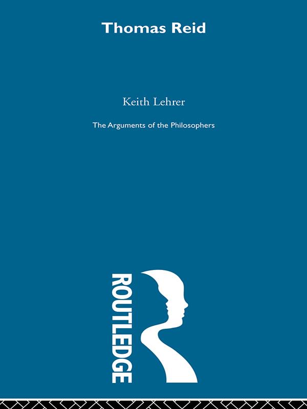 Reid - Arg Philosophers by Keith Lehrer