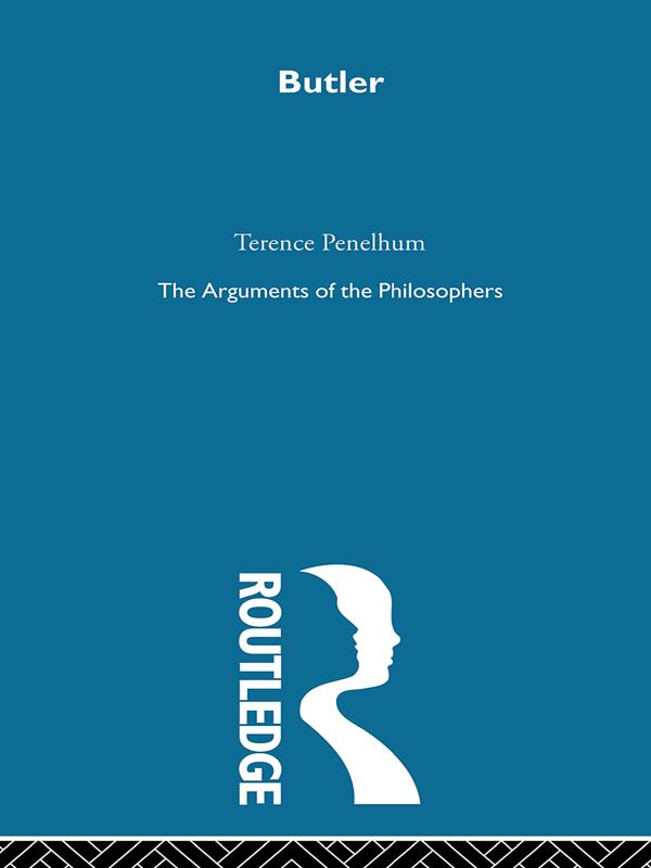 Butler - Arg Phil by Terence Penelhum