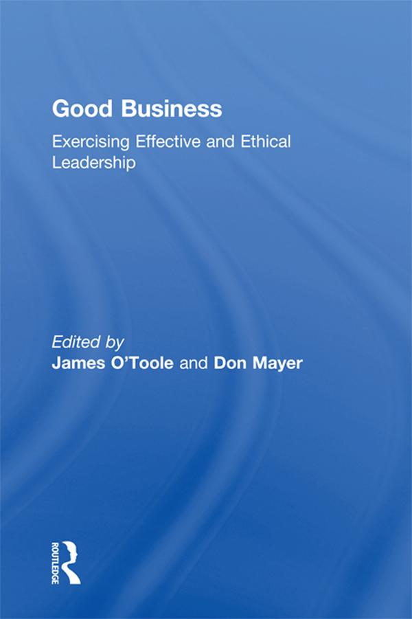 Good Business by Don Mayer, James O'Toole