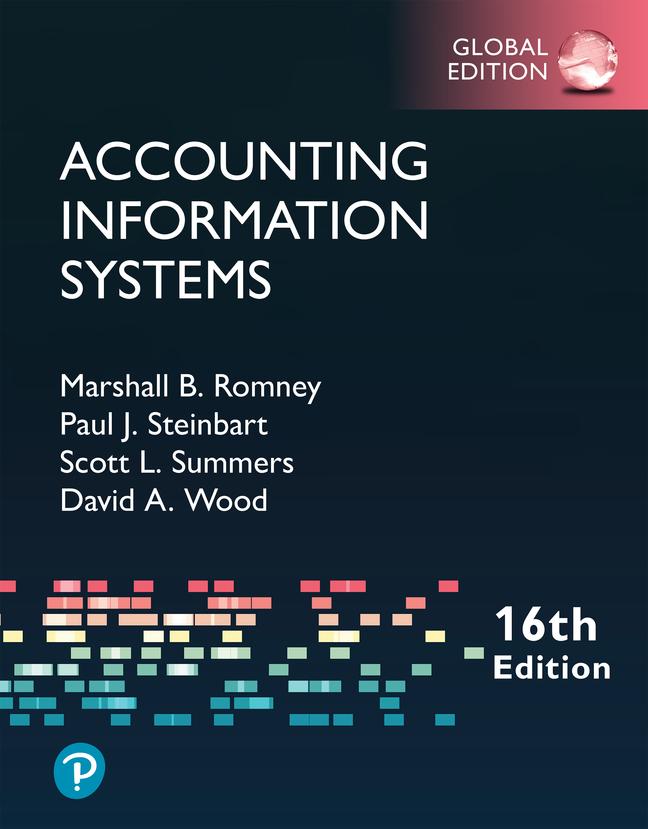 Accounting Information Systems, Global Edition