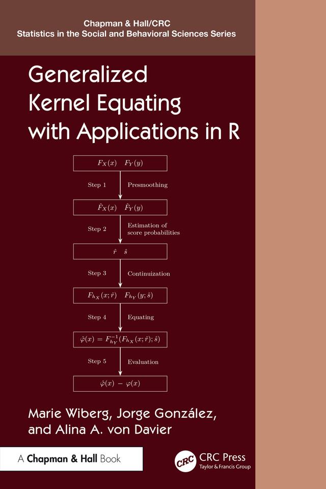 Generalized Kernel Equating with Applications in R by Alina A. von Davier, Jorge Gonzalez, Marie Wiberg