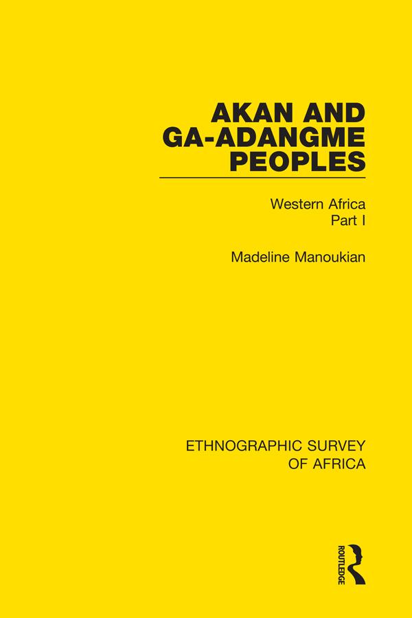 Akan and Ga-Adangme Peoples by Madeline Manoukian