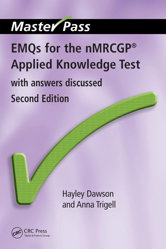 EMQs for the NMRCGP Applied Knowledge Test by Anna Trigell, Hayley Dawson