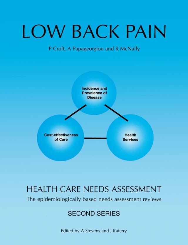Health Care Needs Assessment by Andrew Stevens, P.R. Croft