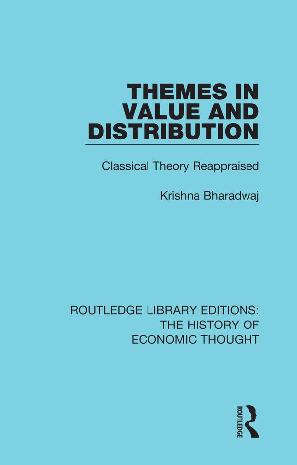 Themes in Value and Distribution by Krishna Bharadwaj