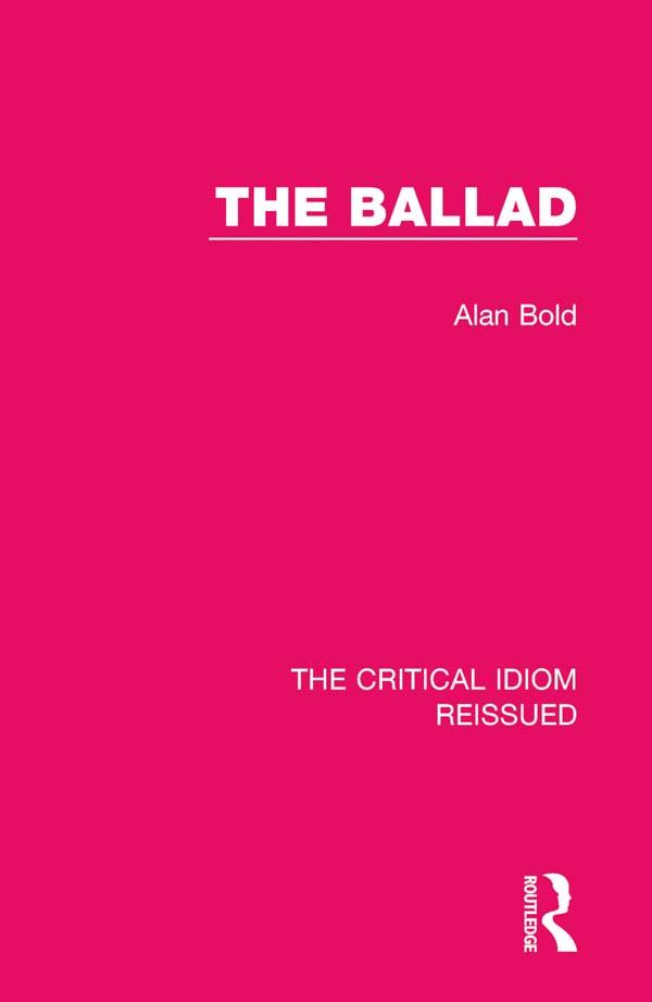 The Ballad by Alan Bold