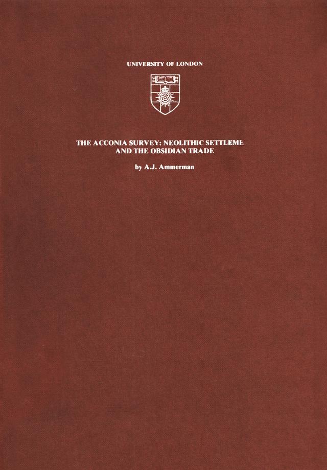 The Acconia Survey by A.J. Ammerman