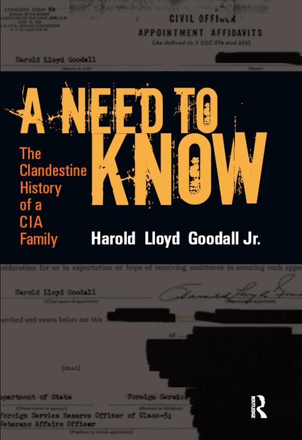 A Need to Know by H.L. Goodall Jr